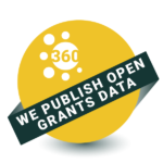 360Giving publisher badge - yellow
